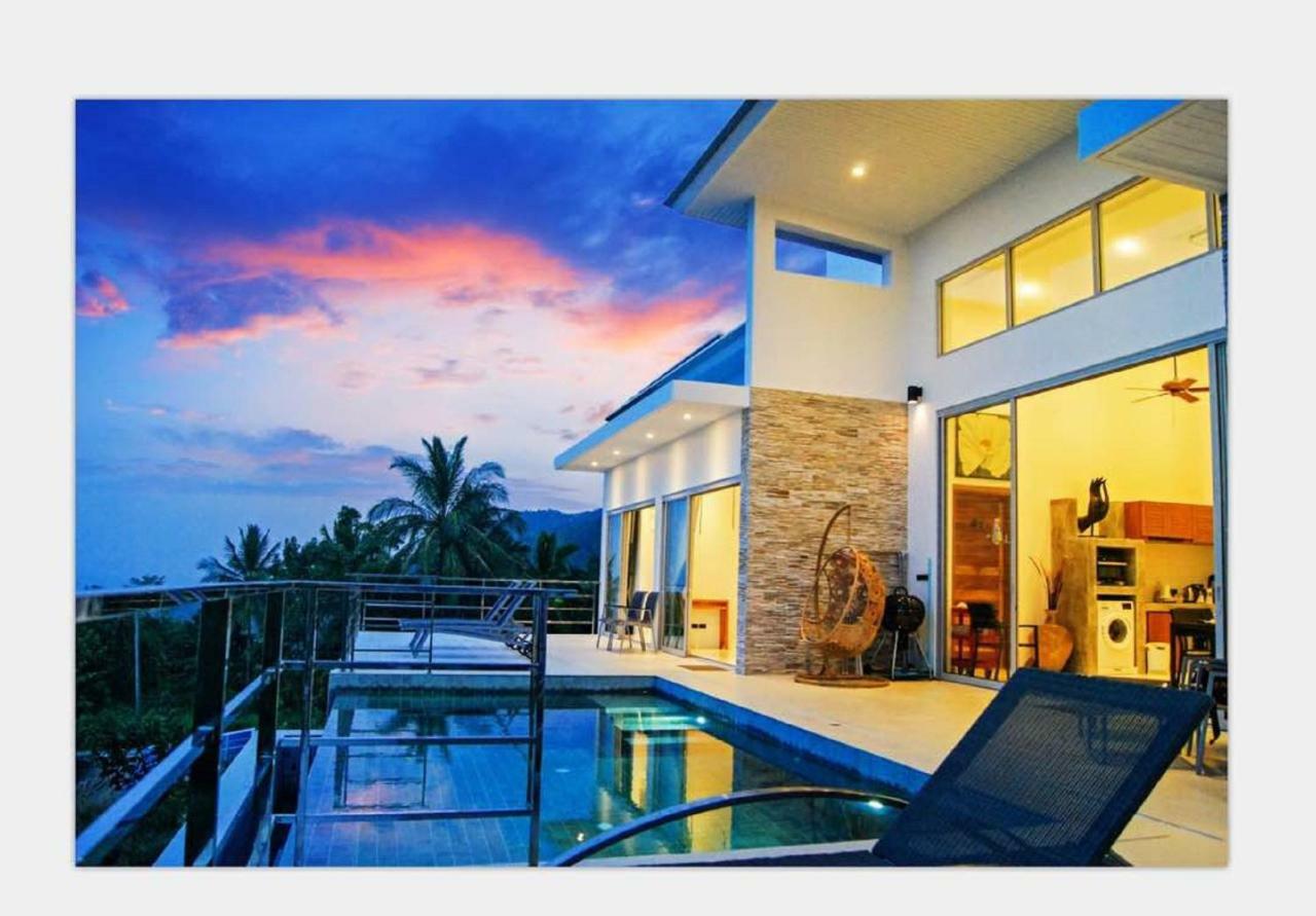 Perfect Sea View Mountain Villa Koh Samui チャウエン エクステリア 写真